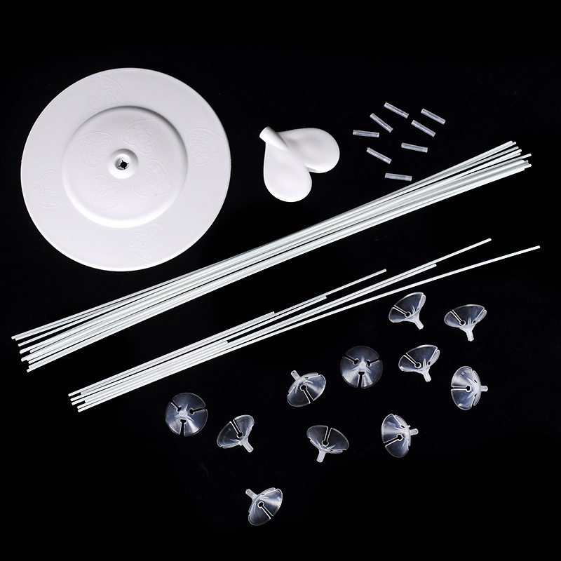 Nuevo globo piso flotante soporte fiesta diseño globo Mesa flotante soporte base globo columna decoración piso flotante