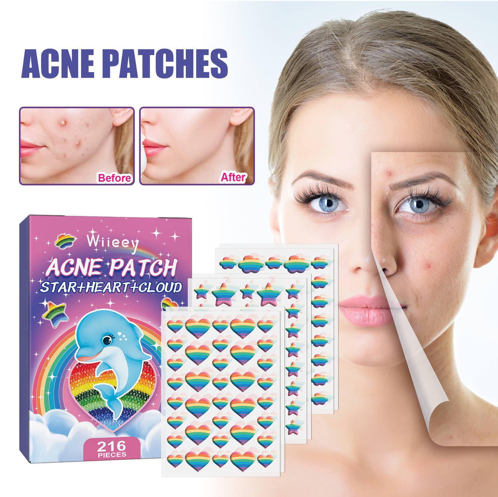 Wiieey Brightening acne patch
