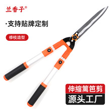 篱笆剪园艺剪刀户外园林绿化绿篱剪SK5果树修枝剪省力伸缩草坪剪