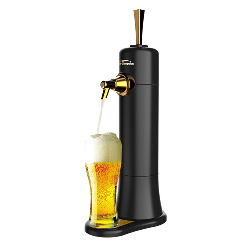 Brújula de estrella de escritorio máquina de cerveza máquina de espuma de cerveza burbujeador de vibración ultrasónica