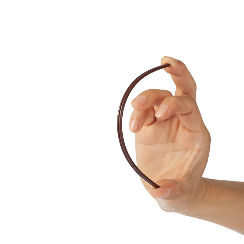 Paja de café desechable de doble agujero de tres agujeros de 18cm señaló bolsa de papel independiente de la película barra de mezcla de café