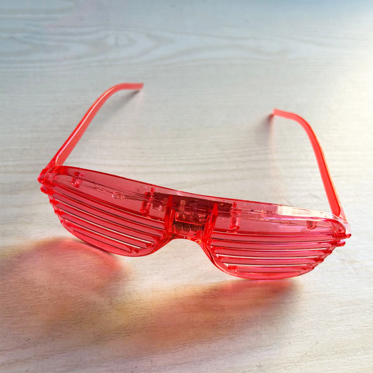 Obturas led gafas luminosas coloridas gafas flash para correr por la noche gafas fluorescentes gafas de luz fría
