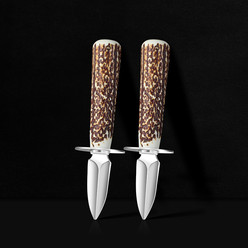 cuchillo de ostras de acero inoxidable herramienta de cocción de ostras doméstica comercial de viejas ostras de mar de caparazón