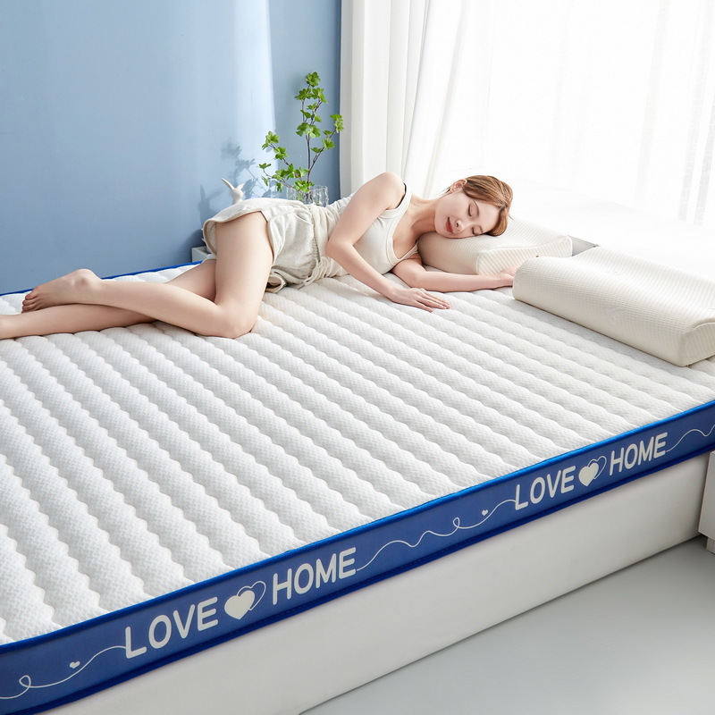 2025 Knitted Cotton Latex Memory Foam Mattress Love Series Adult Model Three-Dimensional Bed Pad Anti-Mite and Breathable