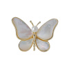 Organic elegant suit from pearl lapel pin, brooch, pin, accessory