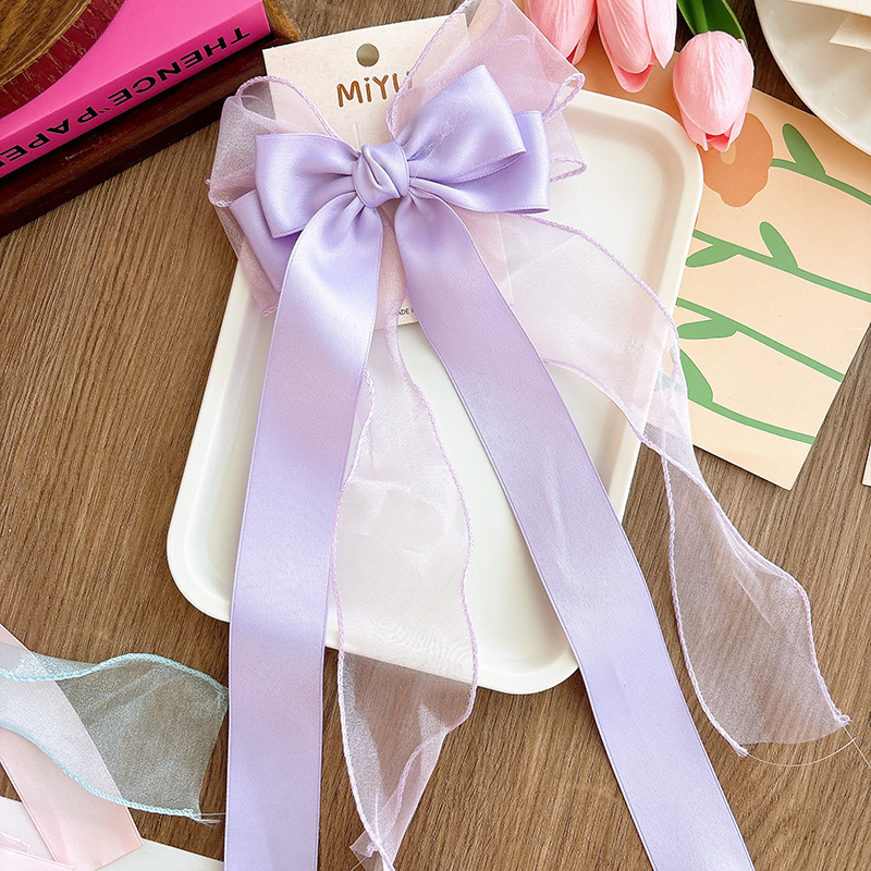 30g Weight Hair Clip Hair Accessories Type 1 Piece Quantity Casual, Holiday, Daily Occasion Cloth Material Knot, Butterfly, Bow Knot, Horse Pattern All Seasons Season Women's Gender Elegant, Sweet Style Elegant Sweet Women's Knot Butterfly Bow Knot Cloth Hair Clip 1