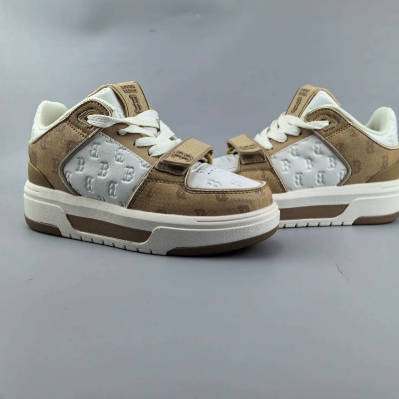 Putian Chunyuan Senior Shoes Туфли для папы на толстой подошве на липучке Yankee Couple, увеличивающие рост, Нью-Йорк, второе поколение, белый, розовый, сакура, розовый.