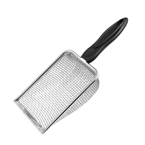 Stainless Steel Cat Litter Scoop with Small Holes, Bentonite Mineral Sand Shovel, Walnut Sand Bedding Scoop – Pet Supplies Available from Manufacturer