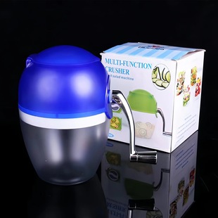 Shaved Ice Machine Manual Household Small Smoothie Machine Mini Hand-cranked Ice Crusher Continuous Ice Grinder Mini Shaved Ice Machine