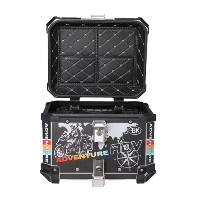 Motorcycle trunk aluminum alloy tail box