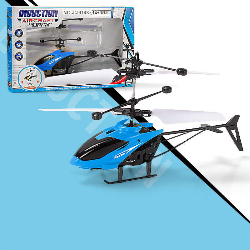 Induction Aircraft Helicopter Suspension UAV Gesture Remote Control Aircraft with Luminous Stall Children's Toys Wholesale