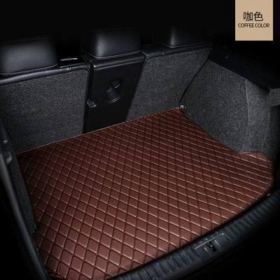 Trunk Mat: Supplies Yuan up Trunk Mats - single-piece-brown-leather-default-items