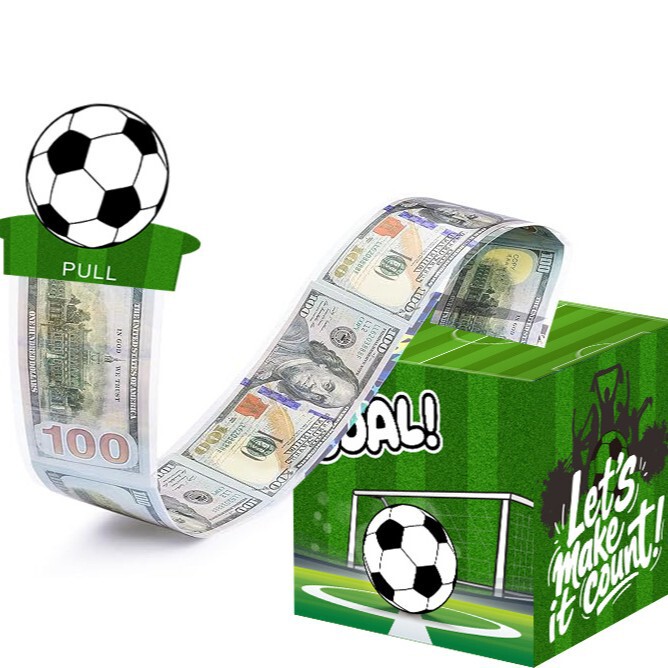 Football-Themed Money Box, Exclusive Creative Sports Gift for Fans, Surprise Gift Box Arrangement for Birthdays and Watching Matches