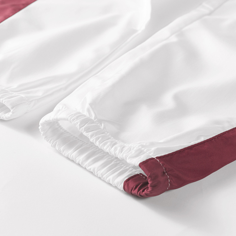 001 Neuer lässiger, dünner Stehkragen-Sport-Zweiteiler für Herren, Frühling/Herbst, Trendy 3225_voghion.com