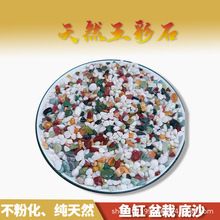 天然五彩石雨花石鱼缸造景底砂多肉植物盆栽铺面园艺铺路装饰水族