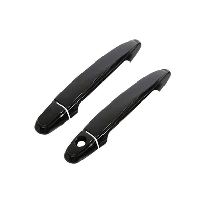 Door Outer Door Bowl Handles | Other Automotive Exterior Supplies - two-door-version-ordinary-single-hole-bright-black