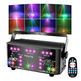 21眼激光灯镭射led舞台ktv包房酒吧爆闪光派对蹦迪uv紫光氛围帕灯