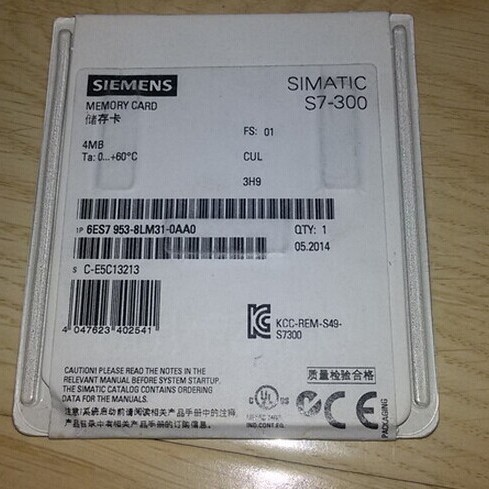 ������ԭװ��Ʒ�洢�� 6ES7 953-8LM31-0AA0 �ֻ�4MB ��һ��ʮ