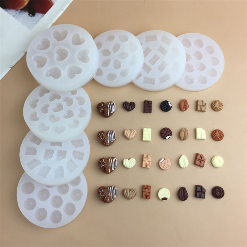 ミニdiyクッキー愛長方形円形葉チョコレートシリコン金型砂糖ケーキ装飾焙煎|undefined