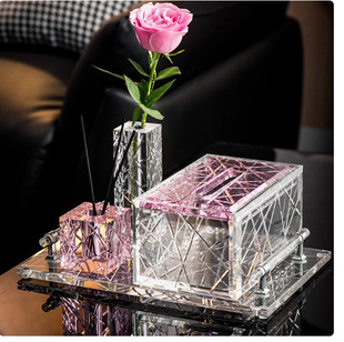 Luxurious Crystal Hand Sanitizer Bottle, Classy Hotel Villa Club Bathroom Ornaments, Push-Type Lotion Dispensing Bottle
