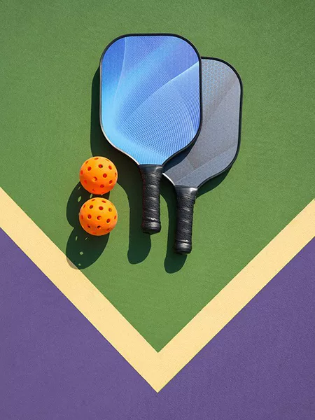 Foreign Trade Fiberglass Pickleball Racket Set, Beach Racket, Carbon Fiber Pickleball Paddle, Custom Pickleball Racket