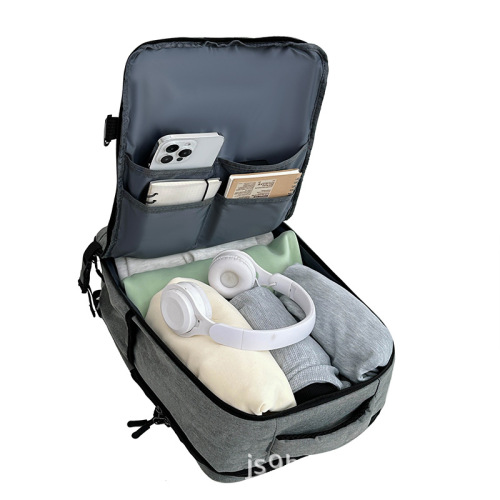 Men and Women Student Laptop Travel Commute Business Dual-Shoulder Bag with Large Capacity USB Backpack