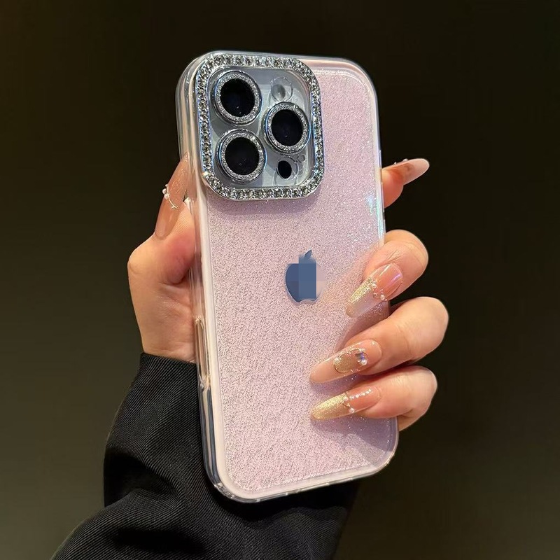 闪粉满天星适用iPhone16手机壳闪钻镜头苹果15pro高级感全包保护|undefined