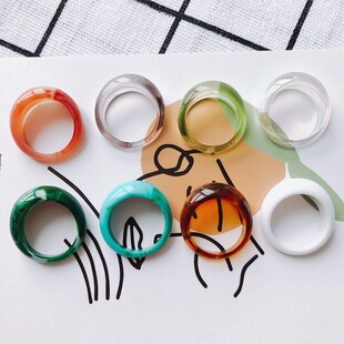 DIY�Ʒ������l �¿�s��ɫ͸����ɫ��֬��ָ�ò�ָ�h