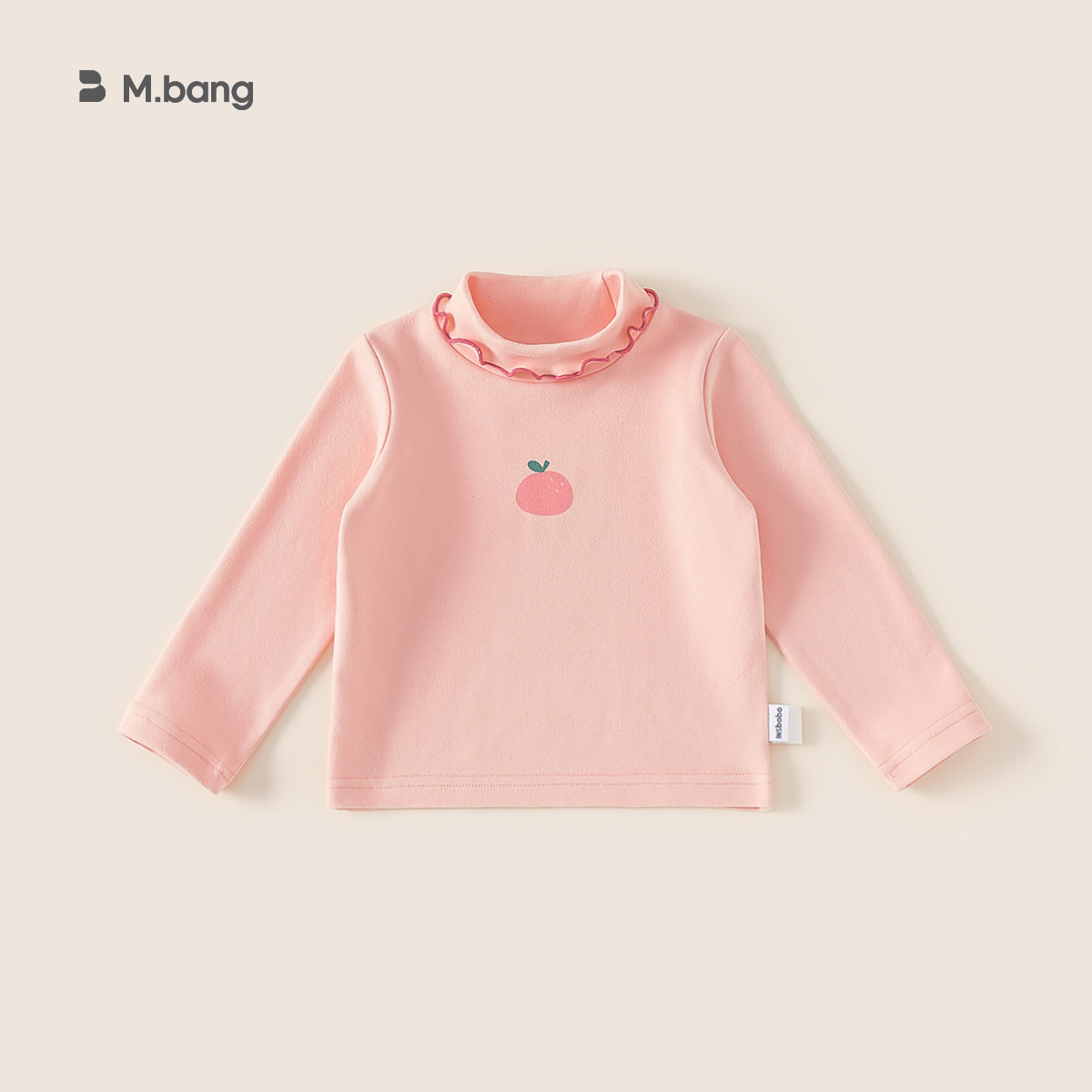 Youbao Ropa Infantil, Camiseta Interior de Encaje con Cuello Medio Alto, Nuevo Estilo 2026 para Niñas, Otoño e Invierno, Camiseta Interior para Niñas