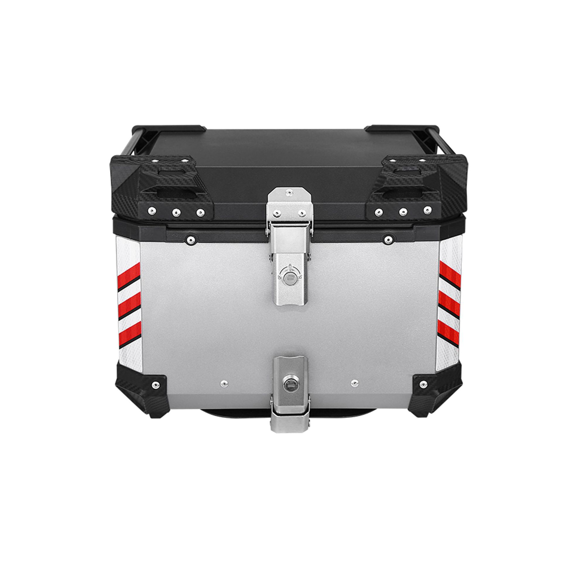 Baja trasera de aleación de aluminio de motocicleta, baja trasera de automóvil eléctrico de gran capacidad, pedal de baja trasera para llevar, caja de automóvil de batería