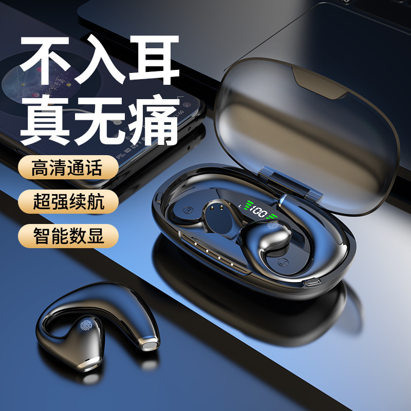 跨境爆款RD23不入耳跑步和运动挂耳式超长续航无线骨传导工厂直销|undefined