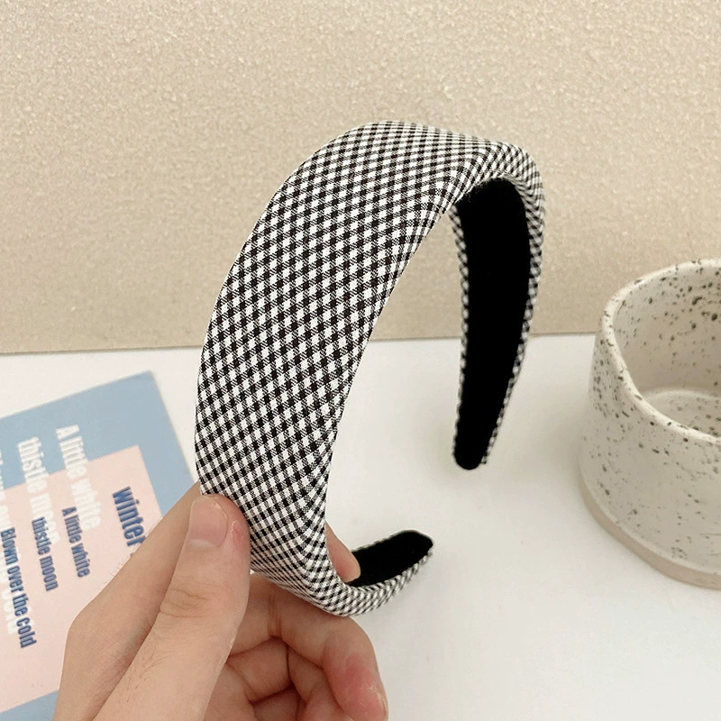 Зажимы для волос коллекция Checkerboard — стильные черно-белые зажимы для чёлки, маленькие декоративные булавки