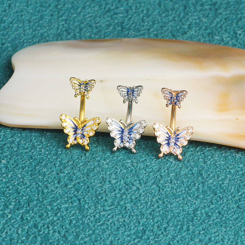 Pointed titanium steel lip stud product view