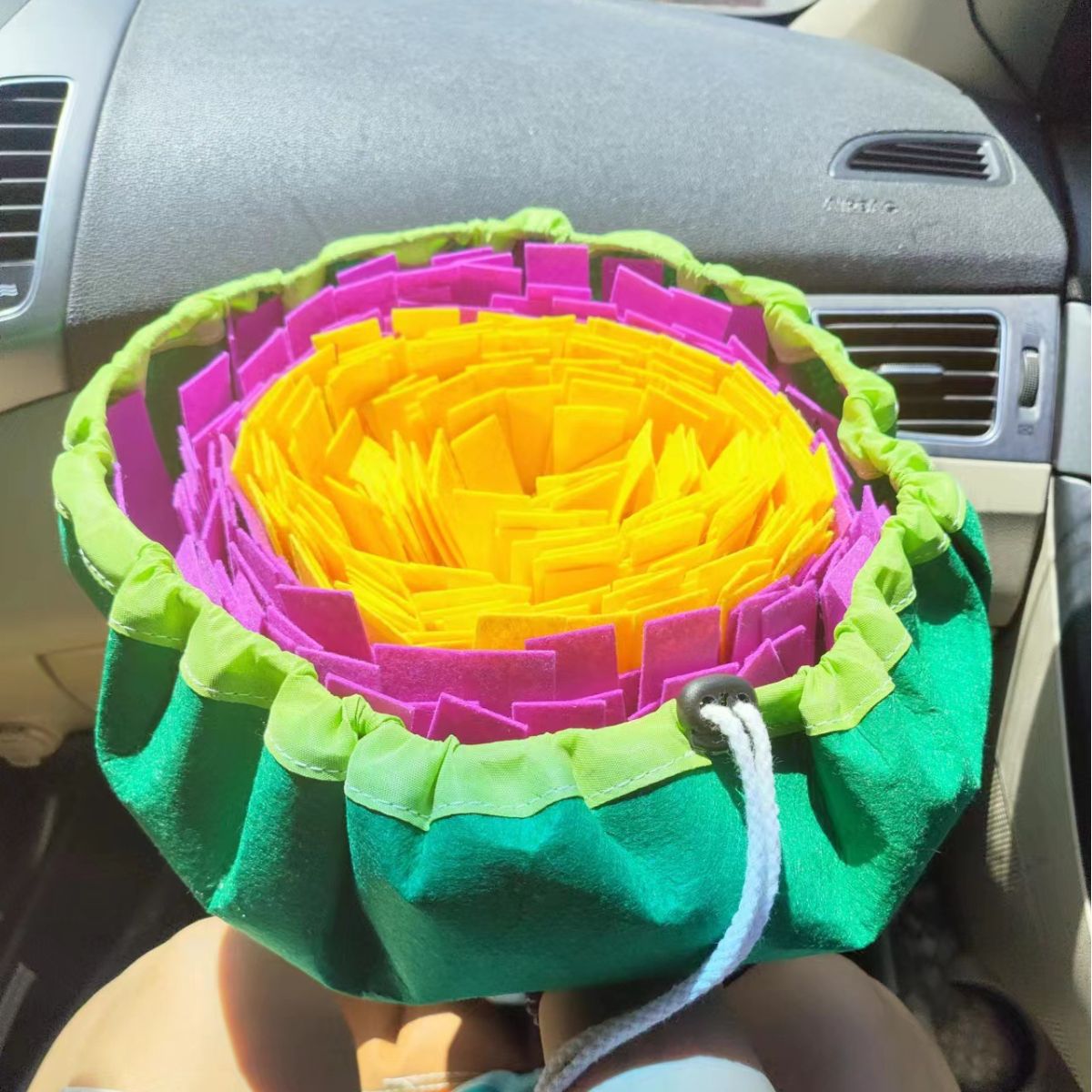 Almohadilla de comida lenta antiasfixia transfronteriza Almohadilla de olfato para mascotas Almohadilla de fieltro de descompresión para perros Almohadilla de entrenamiento físico Almohadilla de alimentación