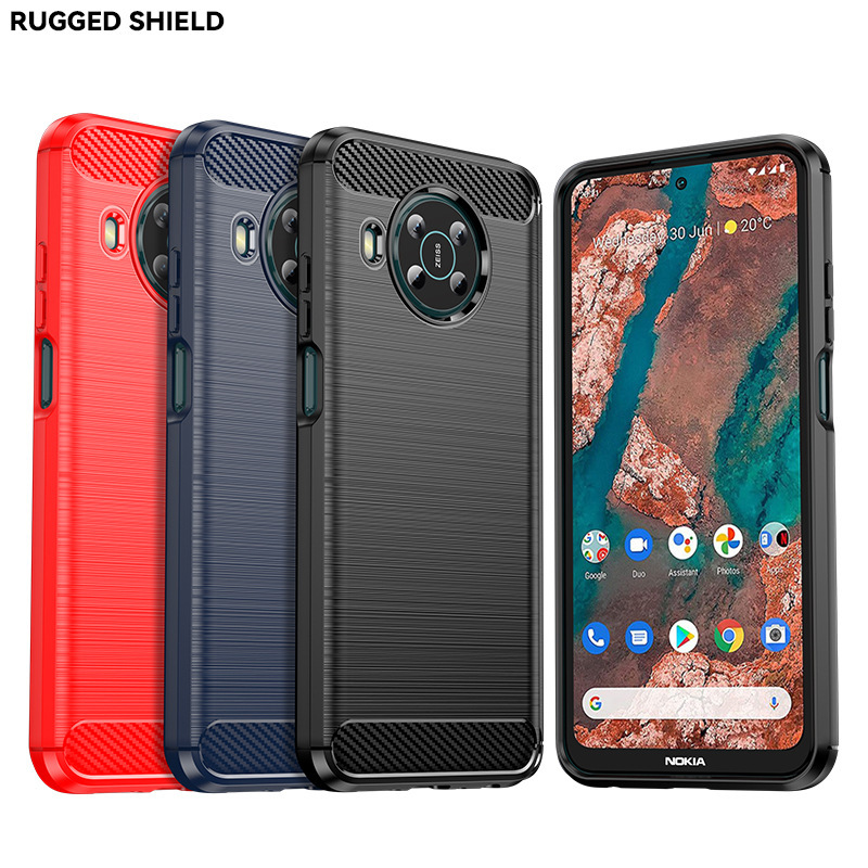 Suitable for Nokia X100/X20 mobile phone case Nokia X100/X10/X20 brushed protective case silicone soft case Suitable for Nokia X100/X20 mobile phone case Nokia X100/X10/X20 brushed protective case silicone soft case
