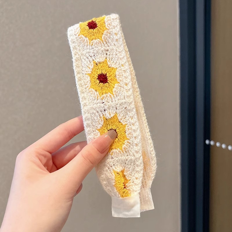 2025 nuevos niños velcro bandas de cabello accesorios de cabello acabado artefacto de cabello de verano para niñas frangeas adornadas correa de cabello