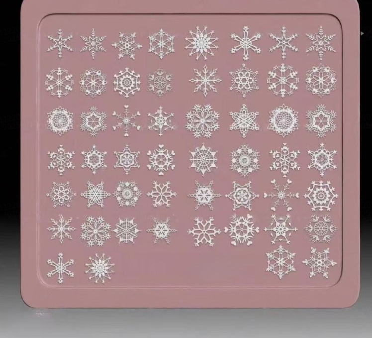 Molde de manicura amor arco en relieve flor ornamentos molde abrasivo alta permeabilidad estereoscópica DIY decoración molde de silicona