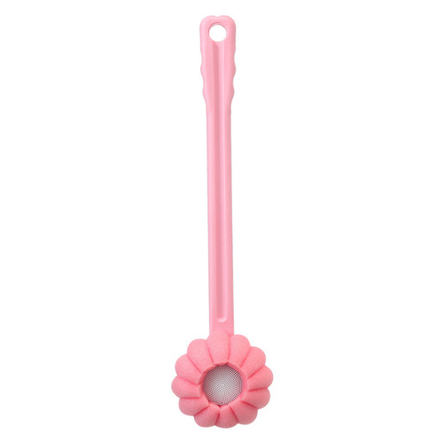 Long-handled sponge sponge bath artifact sponge rubs dust and rubs mud, powerful decontamination rubs the back without asking anyone to rub the back, bath supplies