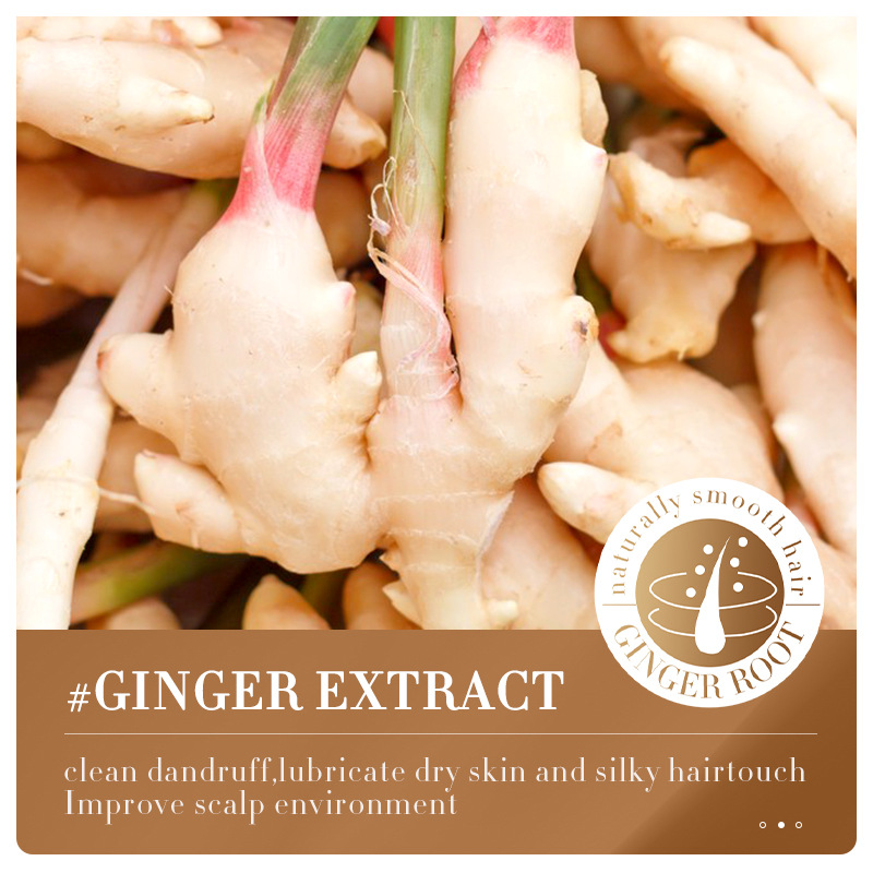 全英文SADOER生薑精華洗髮水 柔順小樣旅行便攜裝洗髮露跨境批發