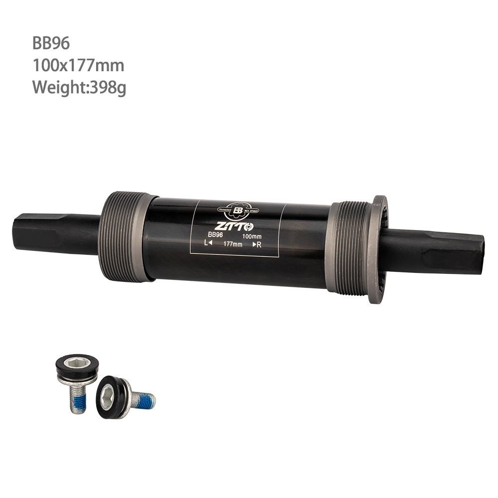 ZTTO Biciclo de montaña con agujero cuadrado eje central 142 155 177mm bicicleta de montaña sellado eje central con tornillos accesorios de conducción