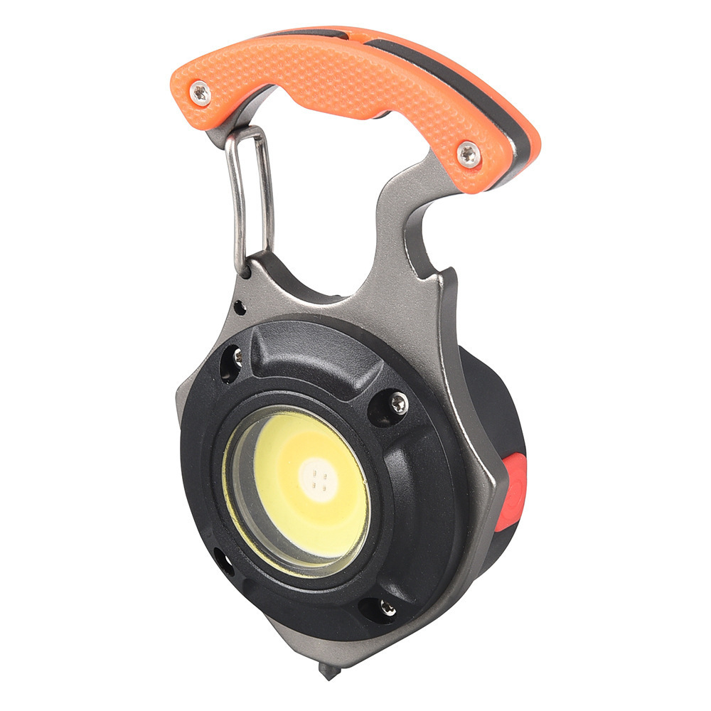 Douyin Outdoor USB Mini llavero Luz de trabajo COB Luz de reparación de automóviles Luz nocturna de emergencia para el hogar