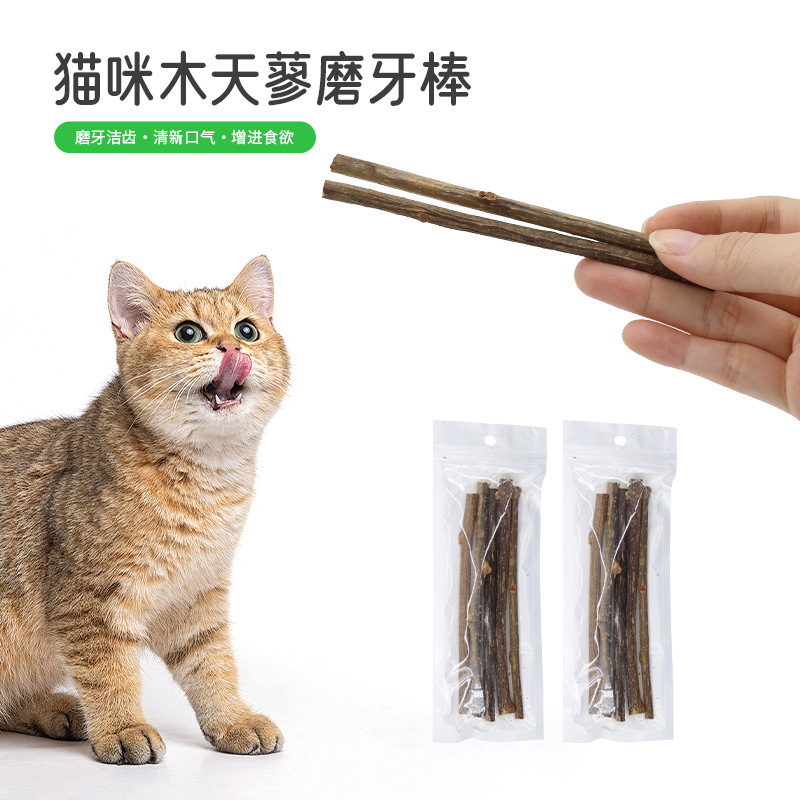 Cat Teasing Stick Polygonum Kapi Stick Pet Supplies Cat Toy 10 Pack Clean Teeth Cat Polygonum Kapi Grinding Stick