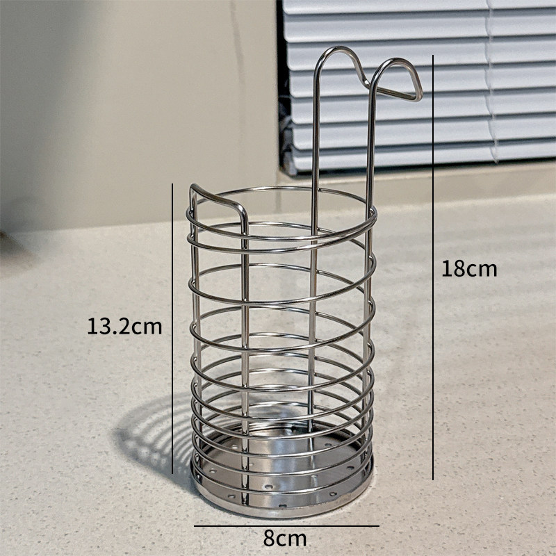 Soporte para Palillos de Pared de Acero Inoxidable Multiuso image 6