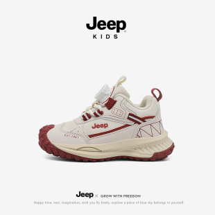jeep��ͯЬ����Ƥ���ϵ�Ь2024�¿��д�ͯ�ܲ�ͯЬ��ͯ�\��Ь