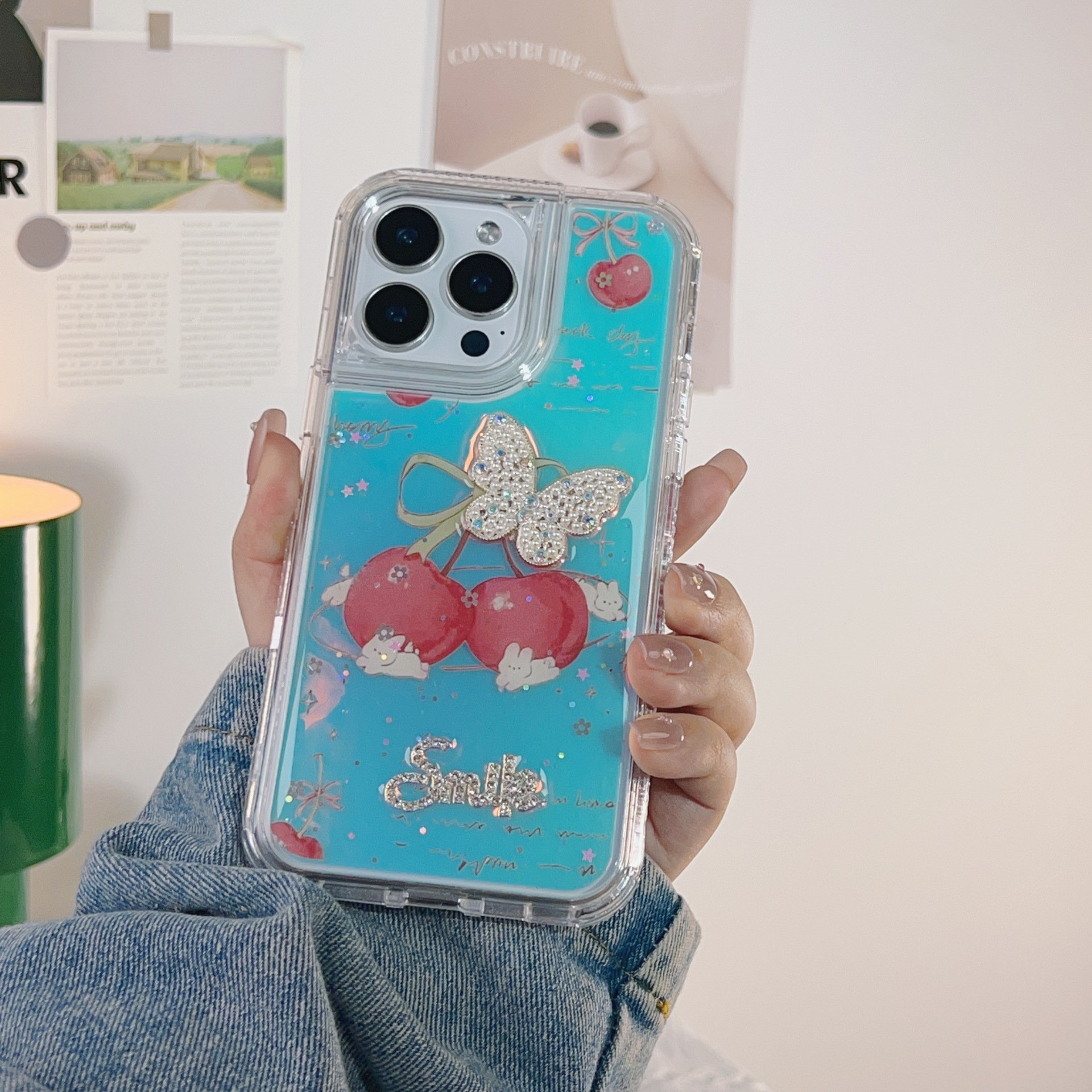 South America's Best-Selling Zte Axon 60 Lite Bear Printed Butterfly Accessories Mobile Phone Case Laser Sheet Glue