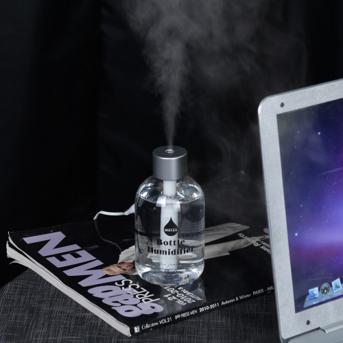 Creative Mini Portable USB Bottle Air Humidifier Desk Home Silent Car Fogger Gift