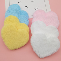 甘い10cm両面ぬいぐるみ愛DIYアクセサリー服装家具ぬいぐるみハート型アクセサリー卸売り