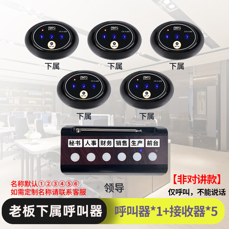 1 호출 5 클래식 모델(리더 1명 부호 5자 부호) 비인터콤 모델