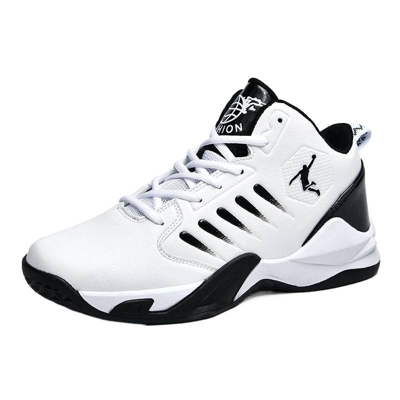 Zapatos de entrenamiento de combate juvenil otoño y invierno nuevos zapatos de baloncesto de tendencia de zapatos deportivos de suela gruesa para estudiantes de varones coreanos