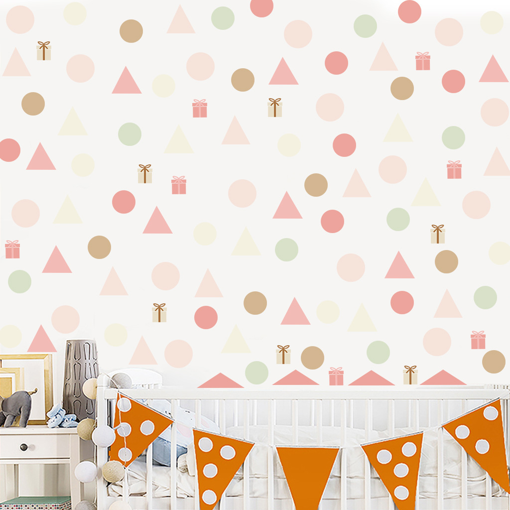 AF5958 星星圆贴纸